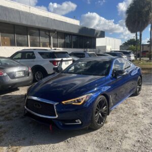 2018 Infiniti Q60 3.0t luxe coupe 2D